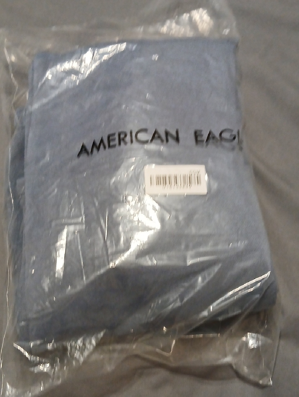 AE Everyday Luxe Barrel Sweatpant - Blue - Picture 7 of 7